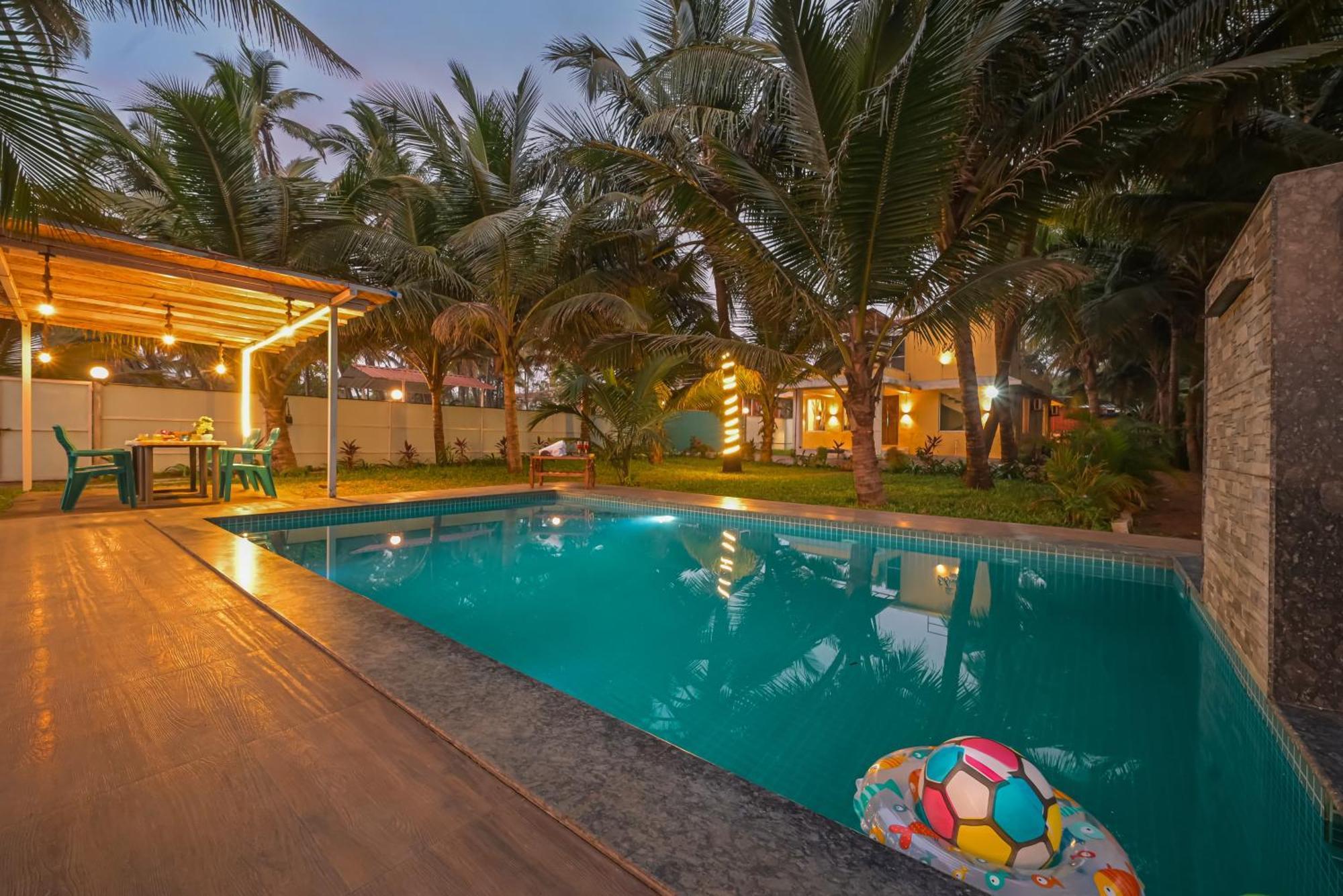 En Ocean Infinity Pool Villa Overlooking Sea ,Beach Touch Alibag Luaran gambar