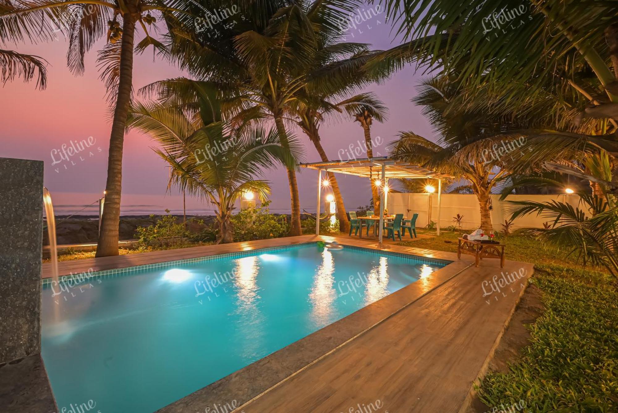 En Ocean Infinity Pool Villa Overlooking Sea ,Beach Touch Alibag Luaran gambar