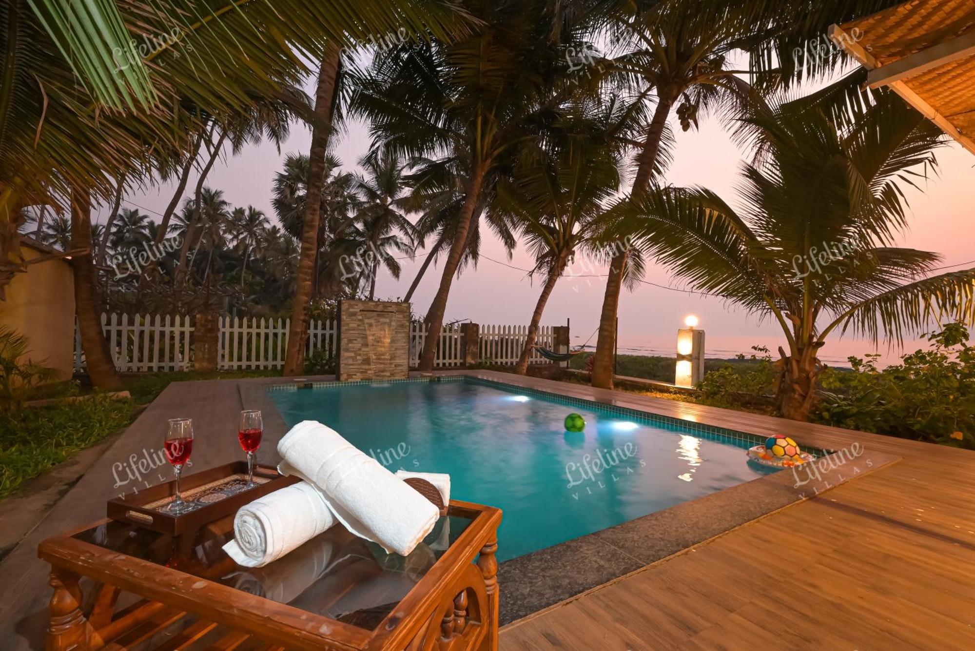 En Ocean Infinity Pool Villa Overlooking Sea ,Beach Touch Alibag Luaran gambar